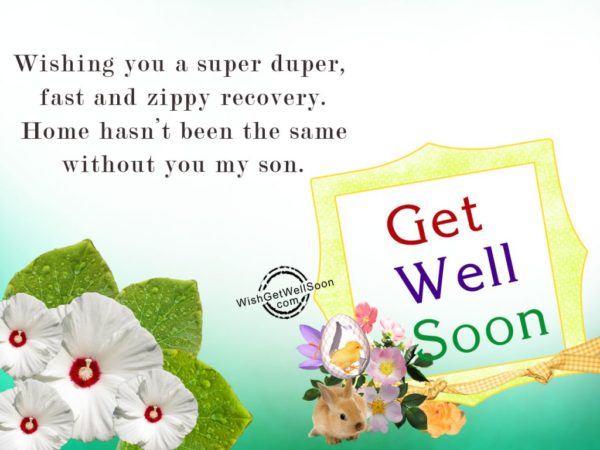 Wishing You A Super Duper Recovery