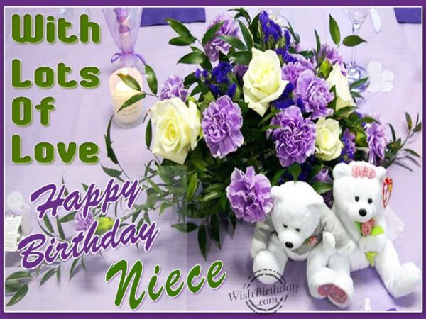 Wishing You A Very Happy Birthday Dear Niece