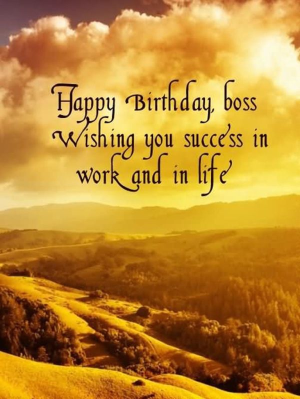 Wishing You Success In Work