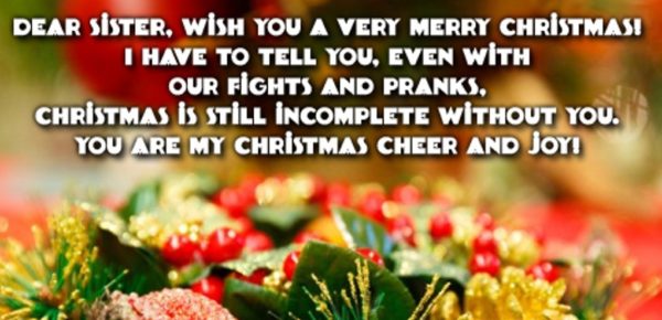 You Are my Christmas cheer And Joy