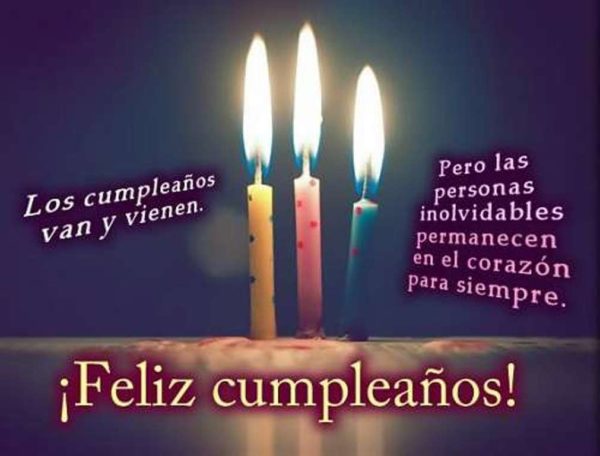 Birthday wishes in spanish