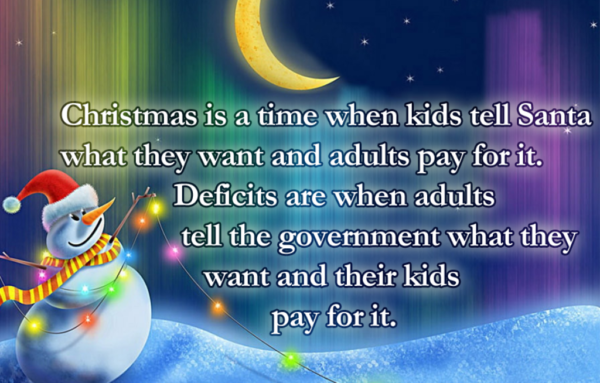 Christmas Is A Time When Kids Tell Santa What They Want
